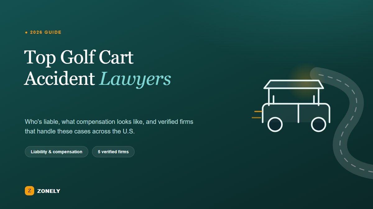 Top Golf Cart Accident Lawyers in the U.S.